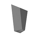 Brumberg Luminaire mural d’extérieur EREBIA haut bas, commutable LED IP54, gris 