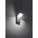 Brumberg Outdoor wall luminaire INO switchable LED IP54, graphite
