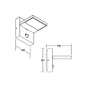 Brumberg outdoor wall luminaire APORIA with motion detector, switchable LED IP54, grey 