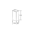 Brumberg outdoor wall luminaire COLIAS switchable LED IP54, grey 