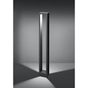 Brumberg Borne d'éclairage ADDIA commutable LED IP54, graphite 