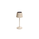 Lampe de table � accu REIRO IP54, gradable