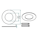Brumberg Adaptateur, chrome