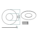 Brumberg Adaptateur, chrome