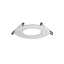 Anneau � 13CM / � 6.8CM, chrom� mat