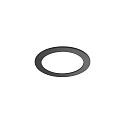 Anneau MUNA MINI rond, noir mat
