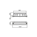 Brumberg 3-phase straight connector
