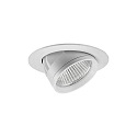 Plafonnier encastré ARTEMIS MAXI rond, direct IP20, blanche gradable