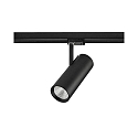 3-phase spot MAXI round, swivelling IP20, black 