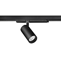 Halog�ne sur rail TRAXX MIDI rond, rotatif, commutable LED IP20, noir  