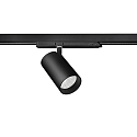 Halog�ne sur rail TRAXX MAXI rond, rotatif, commutable LED IP20, noir  