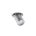 Plafonnier encastr� TRAXX MICRO pivotant, rotatif, direct IP20, argent gradable