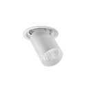 Spot TRAXX MICRO rond, pivotant, rotatif, commutable LED IP20, blanche 