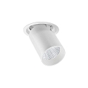 Plafonnier encastr� TRAXX MAXI pivotant, rotatif, direct IP20, blanche gradable