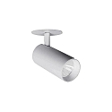 Spot TRAXX MIDI pivotant, rotatif, direct IP20, argent gradable
