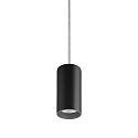 Luminaire � suspension TRAXX MICRO rond, commutable LED IP20, noir 