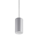 Luminaire � suspension TRAXX MIDI rond, commutable LED IP20, argent 
