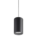 Luminaire � suspension TRAXX MAXI rond, commutable LED IP20, noir 