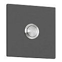Plaque � sonnette  7 X 7 petit, carr�, anthrazit