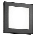 Luminaire mural d�ext�rieur 22 x 22 carr� IP44, anthrazit 