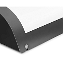 CMD Creative Metalldesign Luminaire mural d�ext�rieur 1 voie, langue, semi-circulaire, avec capteur IP44, anthrazit 