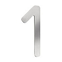 Num�ros de maison 1 petit, acier inoxydable bross�