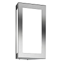 Luminaire mural d�ext�rieur AQUA LONG langue E27 IP44, acier inoxydable bross�
