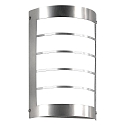 Luminaire mural d�ext�rieur langue, semi-circulaire E27 IP44, acier inoxydable