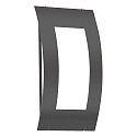 Luminaire mural d�ext�rieur AQUA QUADRAT angulaire, arqu� E27 IP44, anthrazit