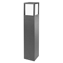 CMD Creative Metalldesign Lampadaire d’extérieur angulaire, 3 pôles E27 IP54, anthrazit