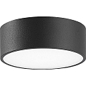 Applique et plafonnier petit, rond IP65, anthrazit 