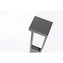 CMD Creative Metalldesign Lampadaire d’extérieur Bas, angulaire IP65, anthrazit