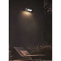 CMD Creative Metalldesign outdoor wall luminaire 355° ROTATION adjustable IP65, anthracite