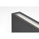 Luminaire mural d’extérieur haut bas IP54, anthrazit