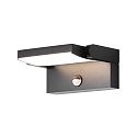 CMD Creative Metalldesign outdoor wall luminaire CCT Switch, tiltable, with motion detector IP54, anthracite