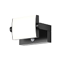CMD Creative Metalldesign outdoor wall luminaire CCT Switch, tiltable, with motion detector IP54, anthracite