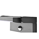 CMD Creative Metalldesign outdoor wall luminaire CCT Switch, tiltable, with motion detector IP54, anthracite