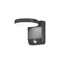 CMD Creative Metalldesign outdoor wall luminaire CCT Switch, tiltable, with motion detector IP54, anthracite