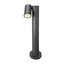 CMD Creative Metalldesign Lampadaire d�ext�rieur � 1 flamme, cylindrique, inclinable GU10 IP65, anthrazit