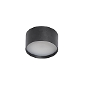 Plafonnier ext�rieur � 9CM rond, CCT Switch, avec diffuseur IP44, anthrazit, couvert de poudre