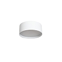 Plafonnier ext�rieur � 12CM rond, CCT Switch, avec diffuseur IP44, couvert de poudre, blanche