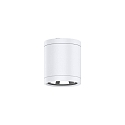 Plafonnier ext�rieur � 9CM CLEAR rond, CCT Switch IP65, couvert de poudre, blanche