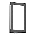 Luminaire mural d�ext�rieur AQUA LONG langue, avec d�tecteur de mouvement E27 IP44, anthrazit