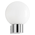 Luminaire mural d�ext�rieur AQUA BALL rond E27 IP44, acier inoxydable