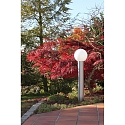 CMD Creative Metalldesign Lampadaire d�ext�rieur AQUA BALL grand, rond, en forme de boule E27 IP44, acier inoxydable bross�