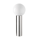 Lampadaire d�ext�rieur AQUA BALL petit, rond, en forme de boule E27 IP44, acier inoxydable bross�
