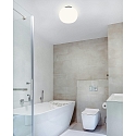 Casablanca Applique et plafonnier ACAI 21 E27 IP20, mat, blanc opale gradable