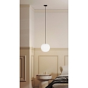 Casablanca Luminaire à suspension ACAI 26 à 1 flamme E27 IP20, mat, blanc opale gradable