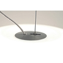 Casablanca Luminaire � suspension AIH � 1 flamme, m�dium E27 IP20, aluminium bross�, blanc mat gradable