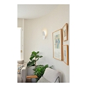 Casablanca Luminaire mural ASHIYA dimmable, indirect, mat, blanche gradable